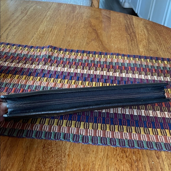 Brahmin Black Leather Wallet - Picture 4 of 9